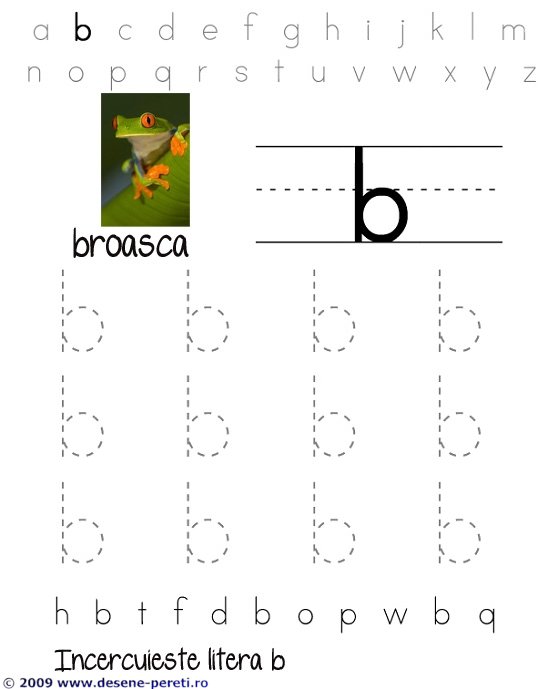 planse educative exercitii scriere